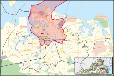 Virginia's 21st Senate district (since 2024).svg