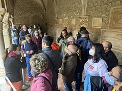 Visiting Elna's cloister (Viquitrobada 2021)