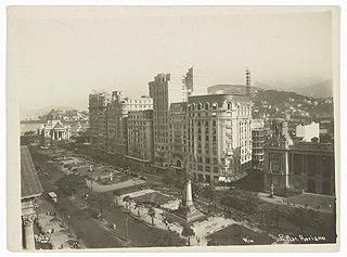 Vista da Praça Marechal Floriano