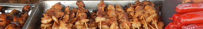 Dosiero:WV banner Cuisine of the Philippines street food.jpg