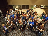 group photo at wikiconference north america 2017