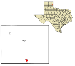 Vị trí trong Quận Wheeler, Texas