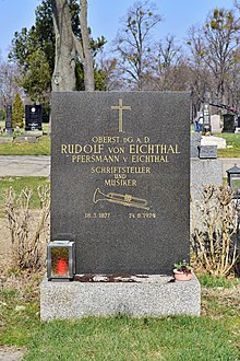 Wiener Zentralfriedhof - Gruppe 40 - Grab von Rudolf von Eichthal.jpg