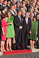 * Nomination Willem-Alexander and Máxima of the Netherlands with Volker Boufier, the prime minister of hesse at a meeting with a dutch/german business delegation in front of the Kurhaus in Wiesbaden, Germany --Martin Kraft 23:04, 3 June 2013 (UTC) * Promotion  Question Could you please upload versions over 2 MB of this event (also for the following images)? -- Arcalino 08:46, 4 June 2013 (UTC)  Comment The guidlines demand 2 MegaPixels (not MegaBytes) and this Photo has 2.46 MegaPixels --Martin Kraft 21:00, 4 June 2013 (UTC) The guidelines request an image "normally to have at least 2 megapixels; reviewers may demand more for subjects that can be photographed easily". There is no compelling reason here to submit a thoroughly downscaled version. Biopics 10:30, 5 June 2013 (UTC) This is a one-time event, with probably restricted access. Not easy (reproducable) to photograph. --Ikar.us 21:13, 8 June 2013 (UTC) OK. Mattbuck 17:35, 9 June 2013 (UTC)