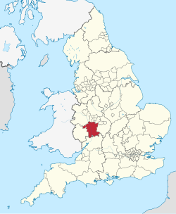 Worcestershire in England.svg