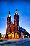 Basilica of St. Francis Xavier, Gereja dan Pastoran