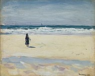 Young Girl on the Beach Albert Marquet (1898).jpg