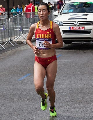 <span class="mw-page-title-main">Zhu Xiaolin</span> Chinese long-distance runner