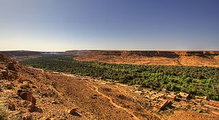 Foto Tal des Oued Ziz, Marokko