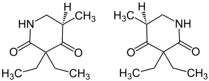 Structural formula of methylprylon