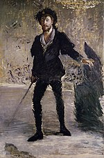 Édouard Manet - Portrait de Faure dans le rôle de Hamlet (RW 256).jpg