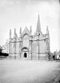 L'église Notre-Dame, façade ouest, photographie de 1896