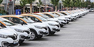 Carsharing in Moscow