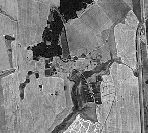 Спутниковая съёмка посёлка Майский. 1972 год