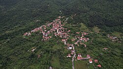 Air view of the village