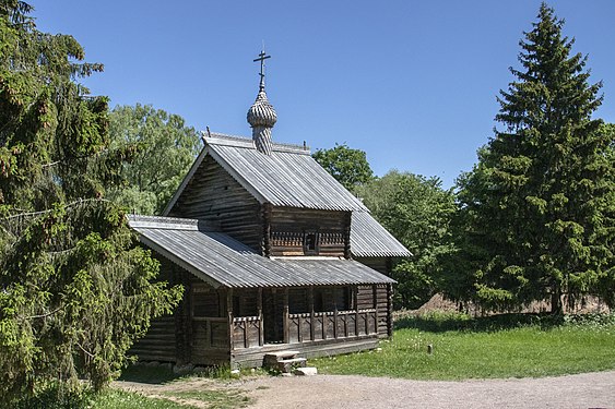 93 Церковь Успения Пресвятой Богородицы из д. Никулино Любытинского района, Великий Новгород Автор — Buzzov