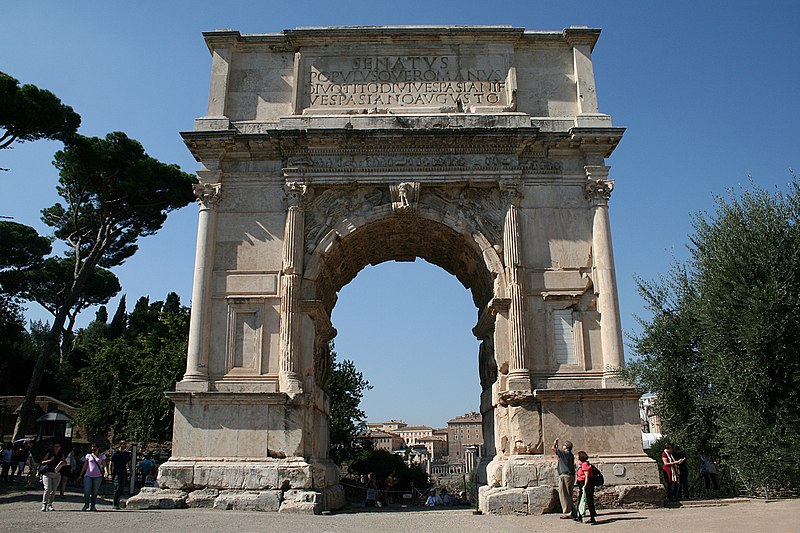 Fișier:0 Arc de Titus - Forum Romain (1).JPG