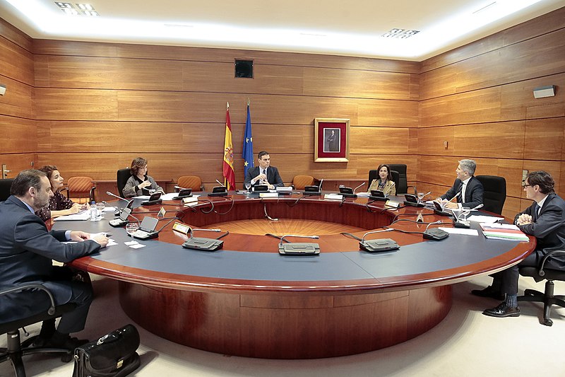 File:17 March 2020 Virtual Council of Ministers of Spain 01.jpg