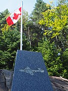 1943 Saint-Donat B-24D Liberator monument obelisk 02.jpg