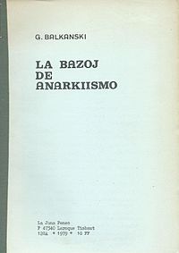 La Bazoj de Anarkiismo