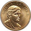 1981 Willa Cather Half-Ounce Gold Medal (obv).jpg