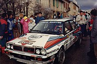 Monte-Carlo-rallyt 1989:Specialsträcka genom Lalouvesc