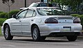 2001 Pontiac Grand Prix GT Special Edition sedan, rear left view