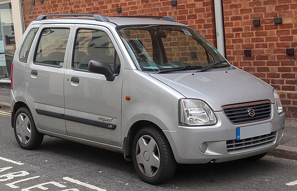 2003 Suzuki Wagon R+ GL 1.3 (pre-facelift, UK)