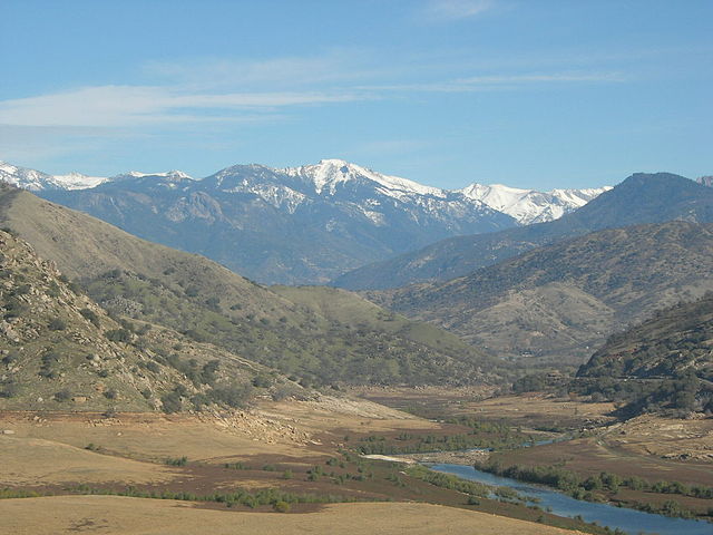 The Kaweah River above Terminus Dam