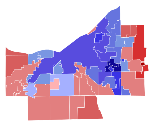 File:2014 Cuyahoga County executive election results map by municipality.svg