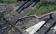 Aerial view of the derailed train 2015 Amtrak derailment DCA15MR010 Prelim Fig1.jpg