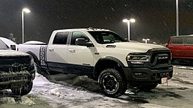 Ram 2500 Power Wagon 2019 года выпуска.