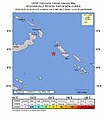 2020-04-25 Panguna, Papua New Guinea M6.2 earthquake intensity map (USGS).jpg