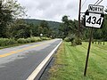 File:2021-09-09 10 08 44 View north along Pennsylvania State Route 434 just north of Knealing Road in Shohola Township, Pike County, Pennsylvania.jpg