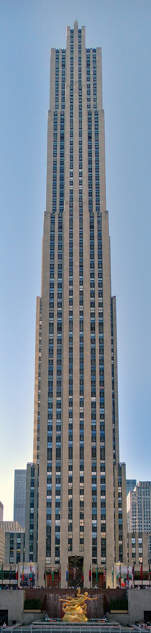 Comcast Building (30 Rockefeller Plaza, or "30 Rock") from which the show is broadcast