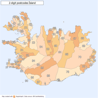 2-digit postal code areas in Iceland (defined through the first two postal code digits) 2 digit postcode iceland.png