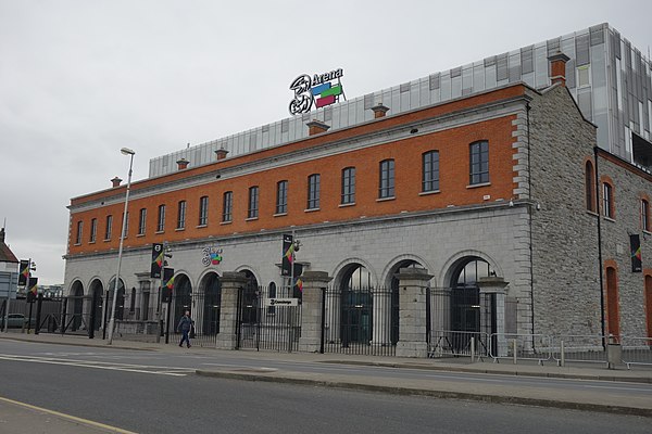 Venue including 3Arena signage, March 2016