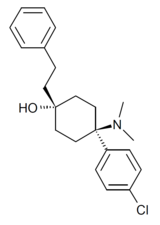 p-chloro analogue of BDPC. 4Chloro-bromadol structure.png