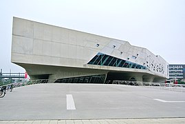 Phæno Science Center, 2005 (by Zaha Hadid, d. 2016)