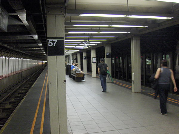 Uptown island platform