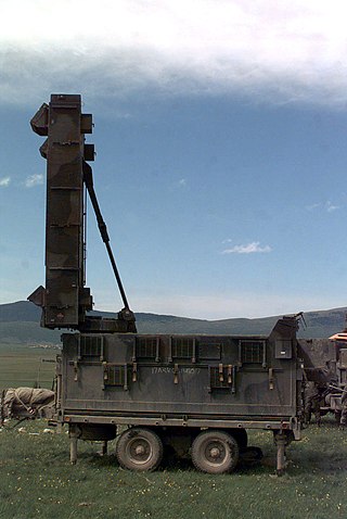 <span class="mw-page-title-main">AN/TPQ-37 Firefinder radar</span>