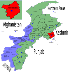 Abbottabad – Mappa