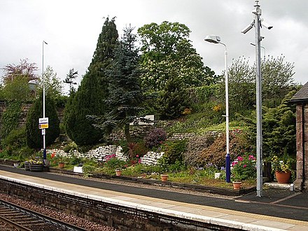 Aberdour Station gardens