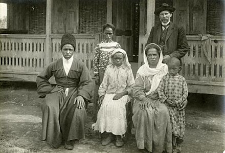  1913 Russian newspapers discovered that there was a village of 500 black Africans living near Batumi in Russian Abkhazia