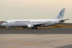 Boeing 737-400 der Air Mediterranean