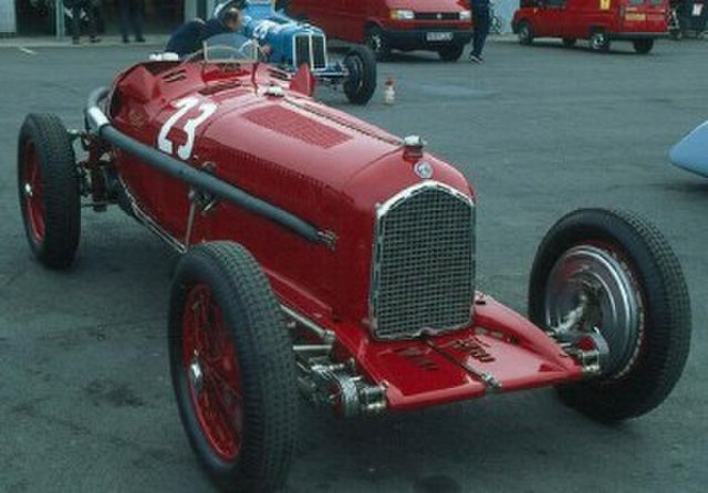 The Alfa Romeo P3.