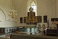 Svenska: Altaruppsatsen, Möklinta kyrka