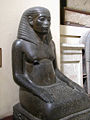 Hapu fia, Amenhotep szobra