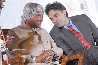 Amitabh Shah with Former Indian President