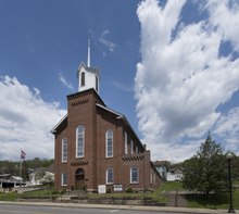 Andrews Methodist Episcopal Church, the site of the first Mother's Day service of worship in 1908; it serves as the International Mother's Day Shrine. Andrews Methodist Episcopal Church, the International Mother's Day Shrine. Grafton, West Virginia LCCN2015631665.tif